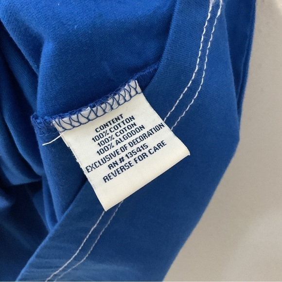 COOGI Authentic Australia Embroidered Double-Sided Blue T-Shirt Size 2XL T175 - Picture 6 of 6